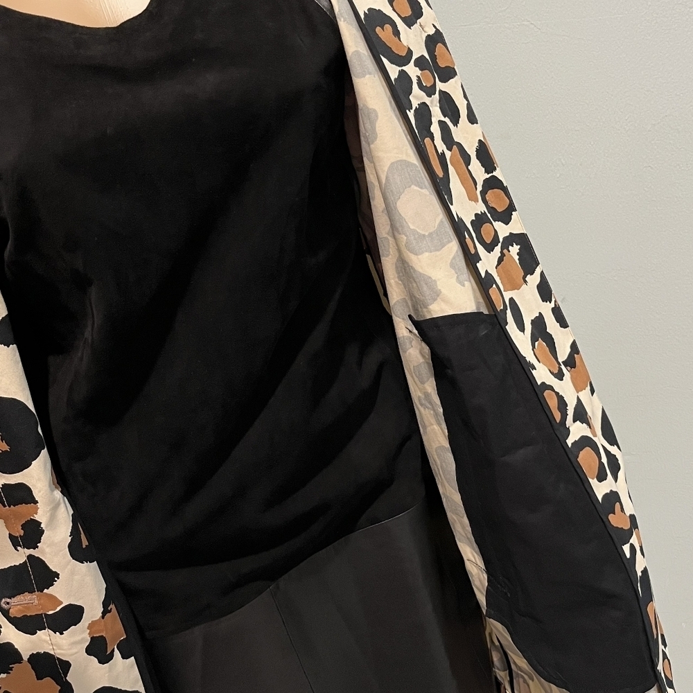Marc by Marc Jacobs Leopard Print Jacket Size L NWT - Picture 12 of 16